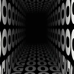 Черная текстура скрученных канатов