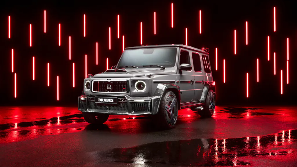 Обои на рабочий стол: Брутальный Brabus G Class