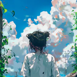 Неоновая самурайка