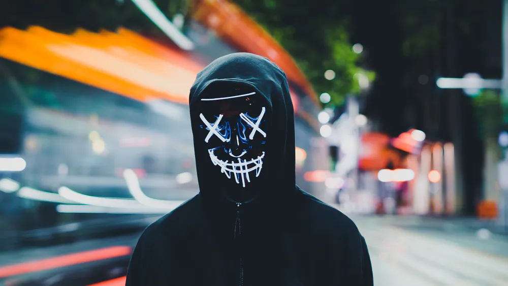Wallpaper Anonymous 1366x768