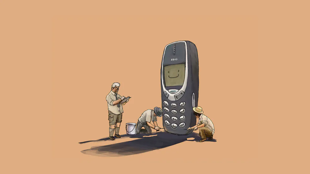 Шпалери Nokia 3310 320x480