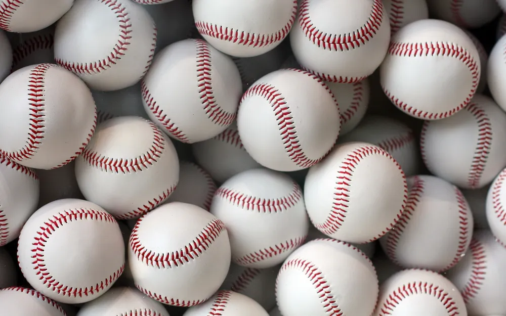 Обои Baseball Many Baseballs 1280x720