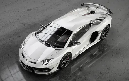 Machine, Auto, White, Lamborghini, Supercar, Sports Car