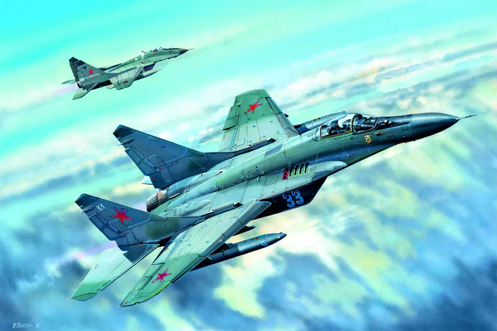 Wallpaper MiG 29 3440x1440