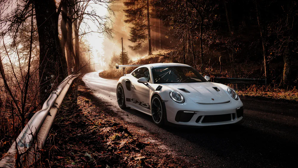 Wallpaper 911 Porsche 3440x1440
