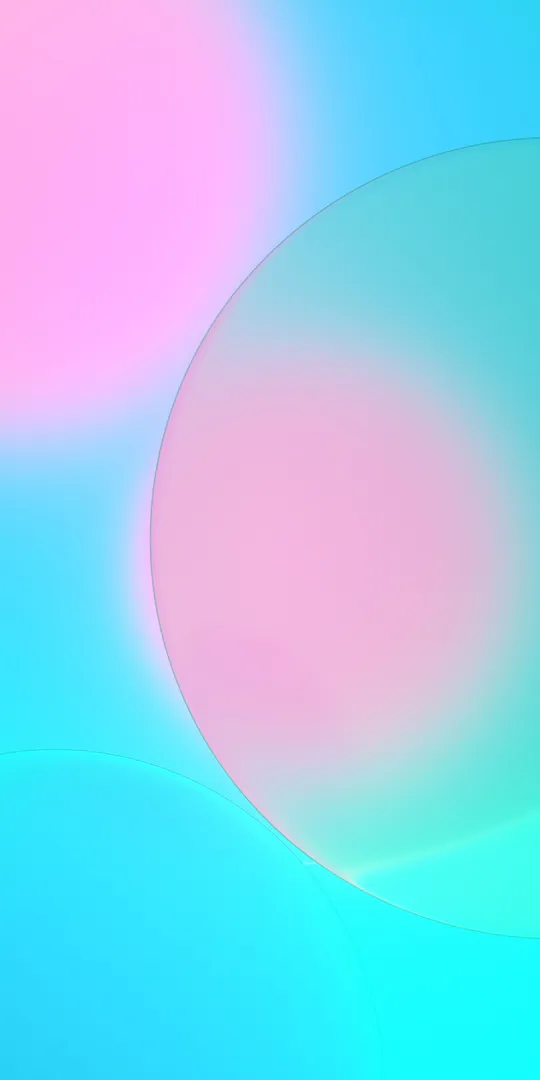 Phone wallpaper: Pastel colored circles