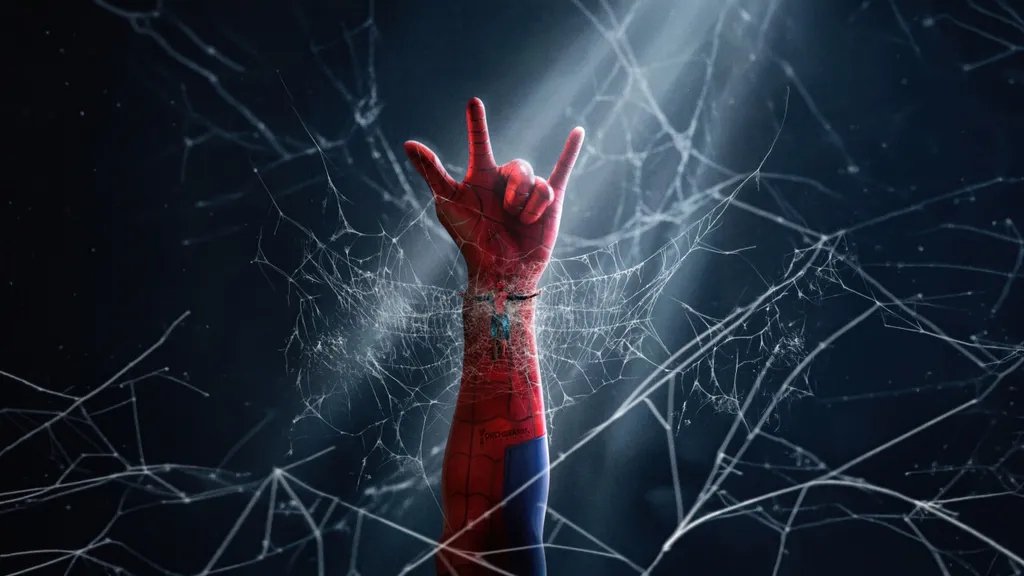 Обои на рабочий стол: Жест Spider Man