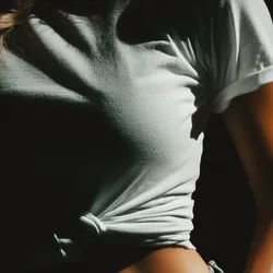 Neon portrait of a girl