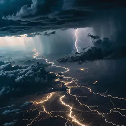 Lightning strike