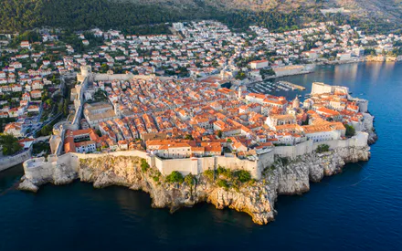 Dubrovnik, Croatia, Panorama of the City, Landscape, Architecture