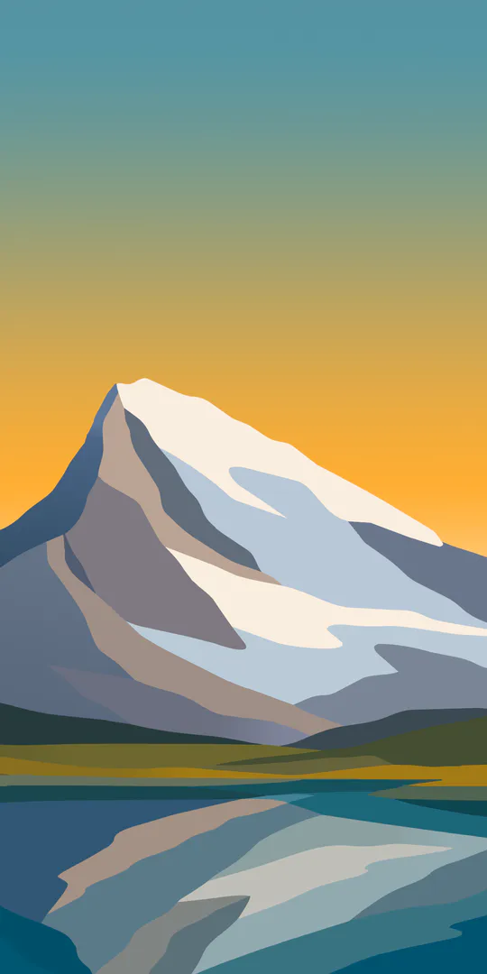 Phone wallpaper: Mountain landscape in the west