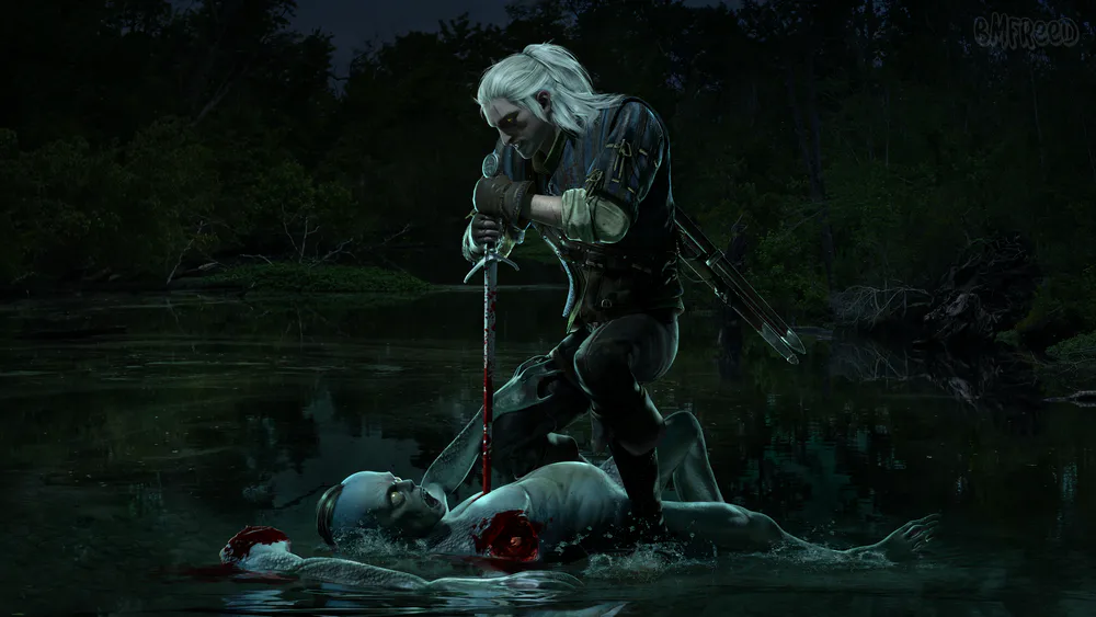 Wallpaper The Witcher 2 Art 2560x1440