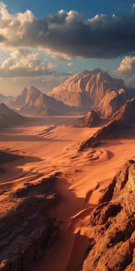 Шпалери на телефон: Пустельні дюни