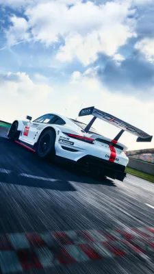 Porsche, 911 RSR, Автоспорт, Гоночний автомобіль, Трек, Швидкість, Racing, Motorsport