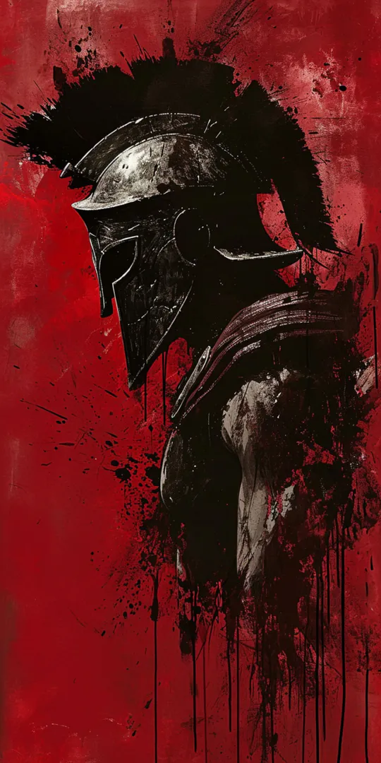 Шпалери на телефон: Спартанський воїн
