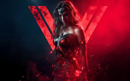 Wonder Woman, Супергерой, DC, Героиня, Комиксы, Warrior, Superhero, Cinematic, Fantasy