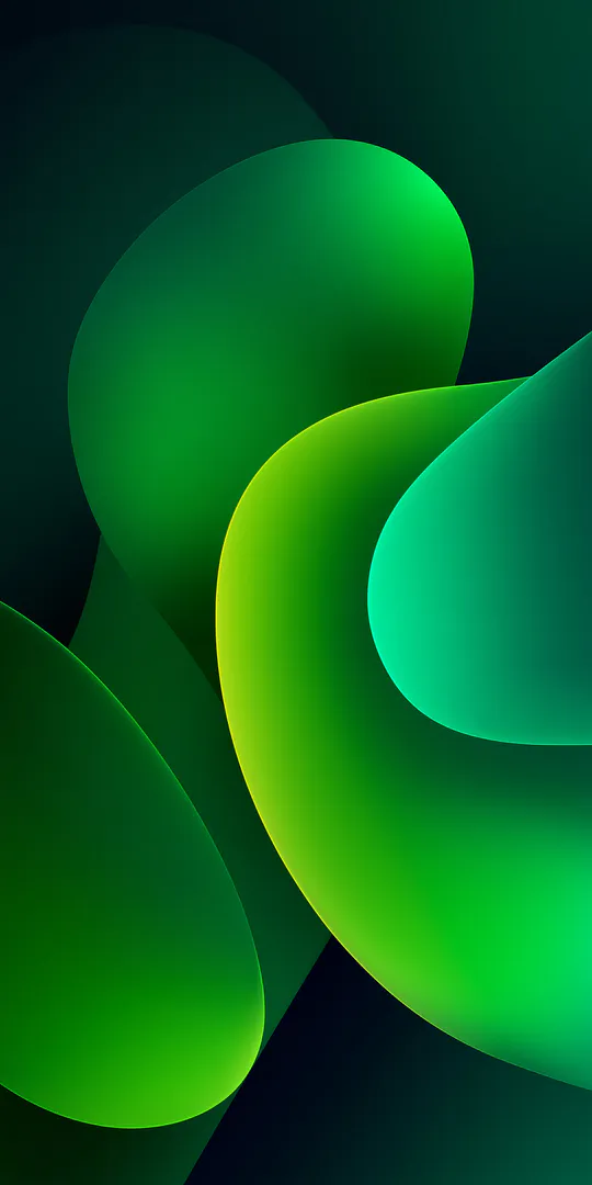 Обои на телефон: Зеленая ликвидность