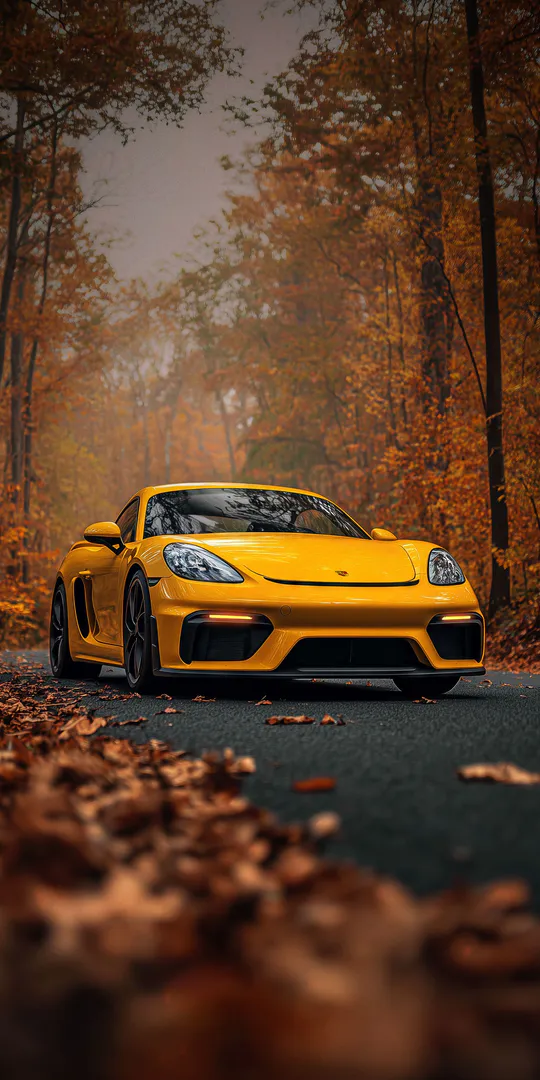 Phone wallpaper: Porsche 718 Cayman