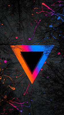 Triangle, Figure, Background, Design