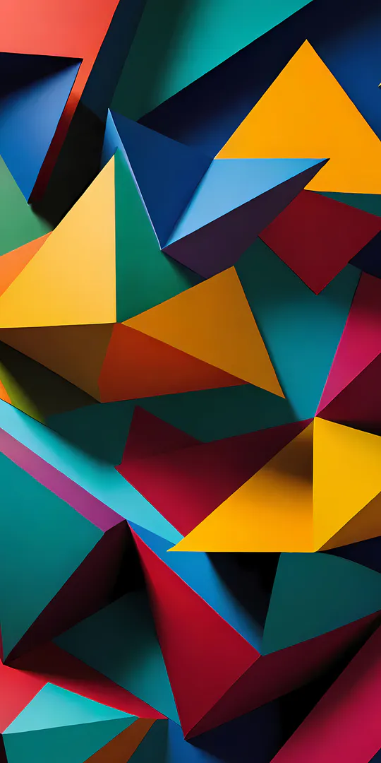 Phone wallpaper: The abstraction of colors