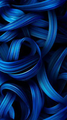 Blue, Ribbons, Dynamic, Texture, Background, 3D
