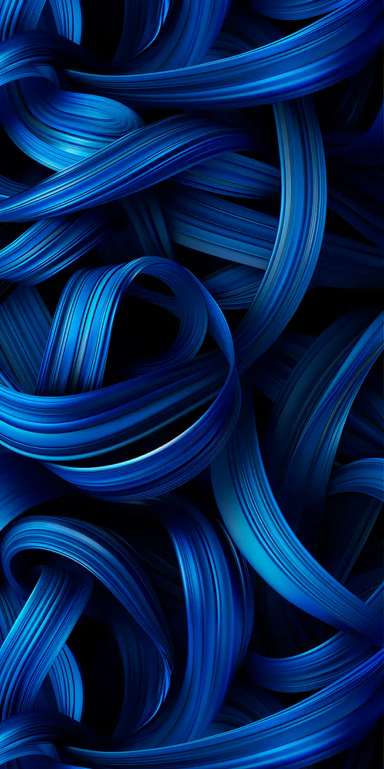 Шпалери на телефон: Анотація синіми стрічками