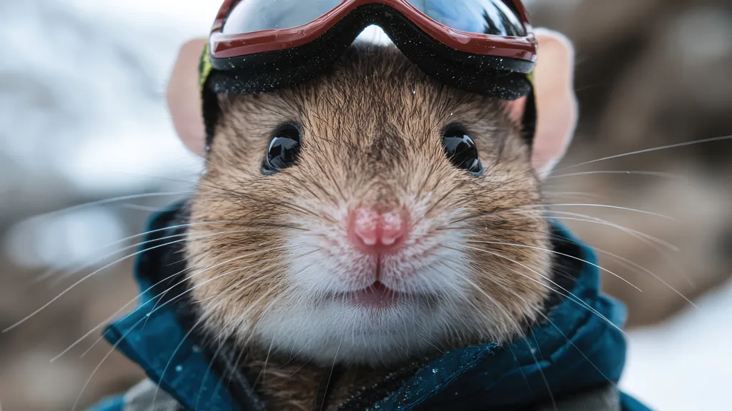 Обои на рабочий стол: Хомяк