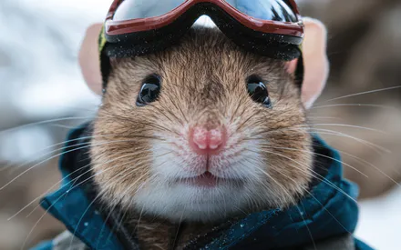 Хомяк, Очки, Мордочка