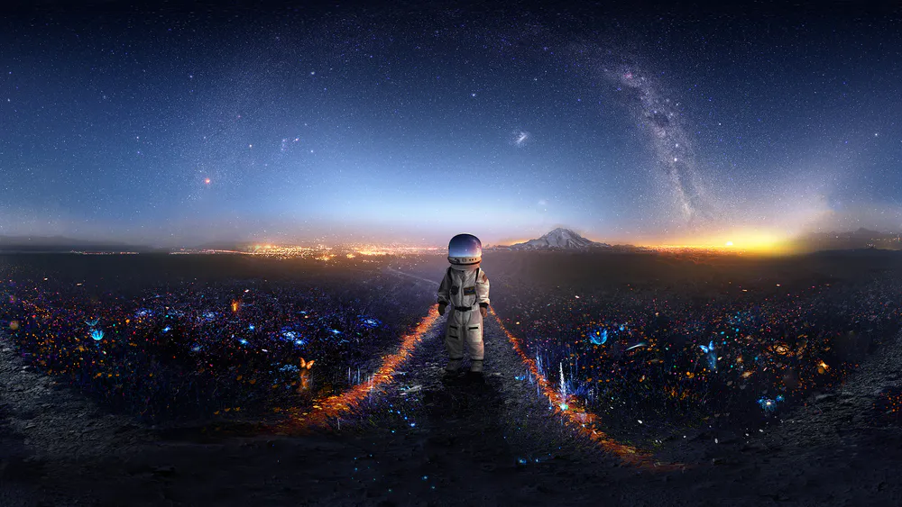 Wallpaper Astronaut 1024x576