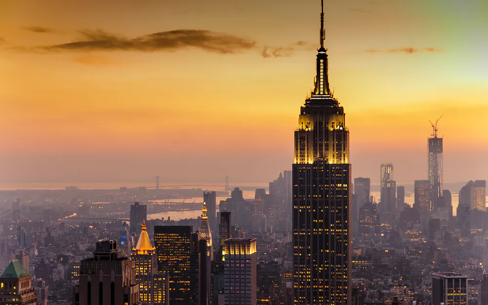 Wallpaper Nyc Sunset 1920x1200