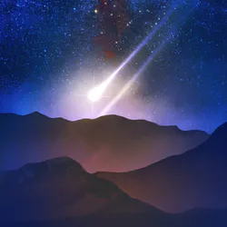 Beautiful night sky