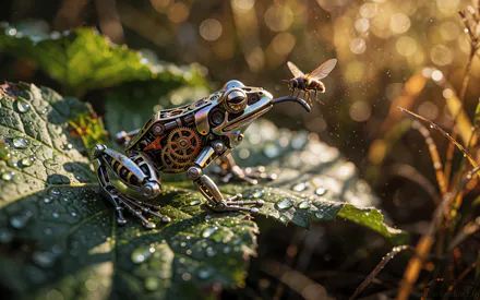 Frog, Mechanical, Nature