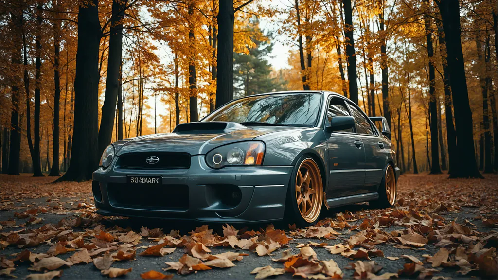 Desktop wallpaper: Subaru WRX STI