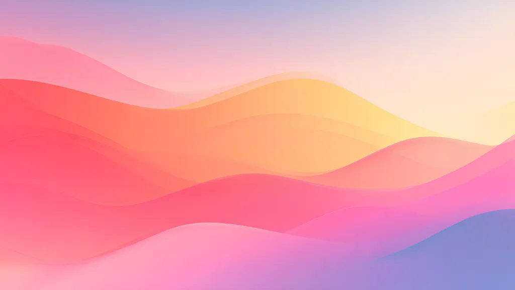 Desktop wallpaper: Abstract Gradient Wave