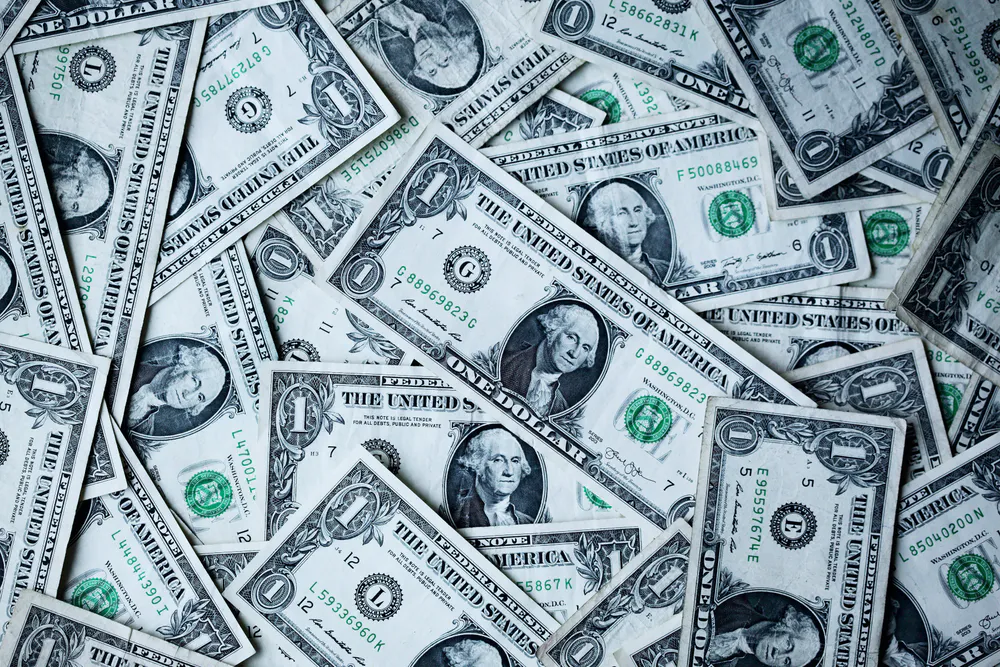 Wallpaper Dollars 1024x576