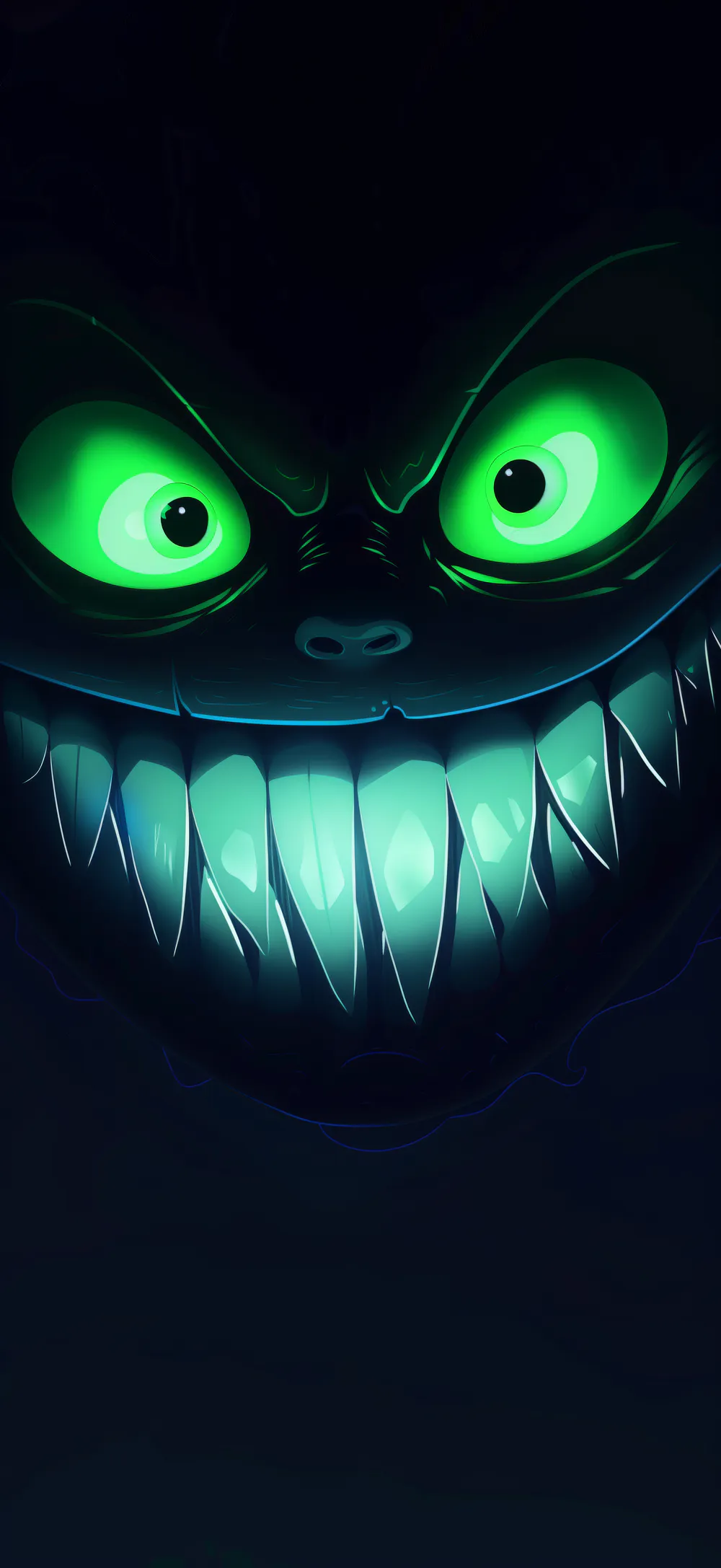 Обои Улыбка монстра 720x1280