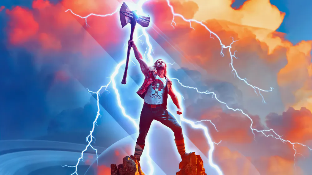 Wallpaper Thor: Love and Thunder 828x1792
