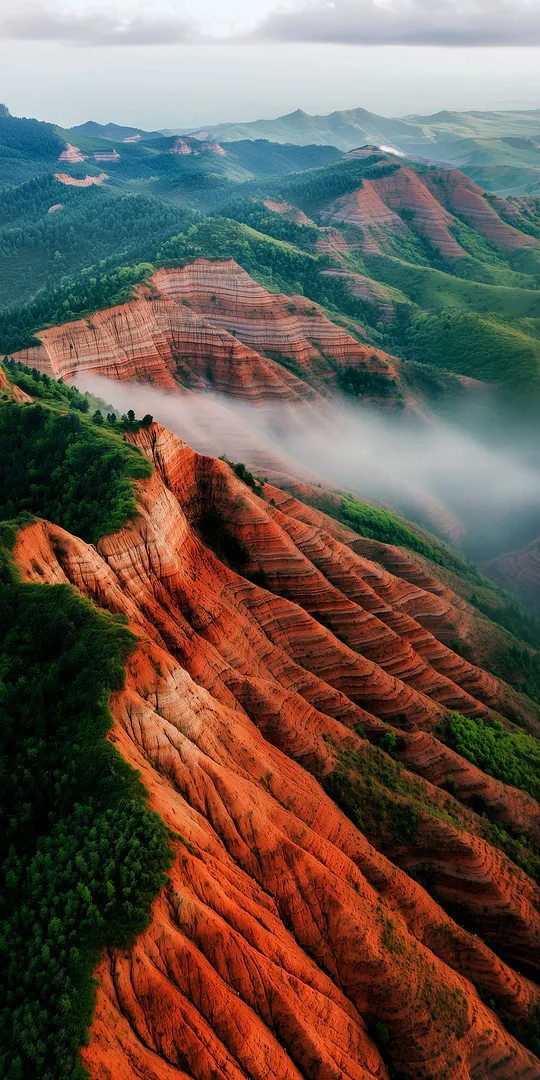 Обои на телефон: Контрасты гор