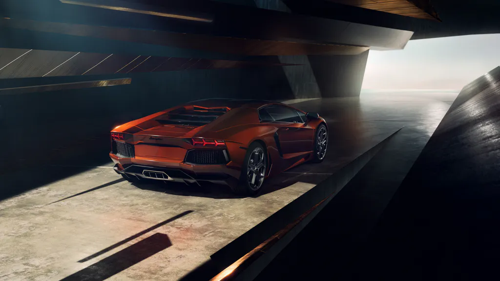 Обои на рабочий стол: Ламборджини Авентадор