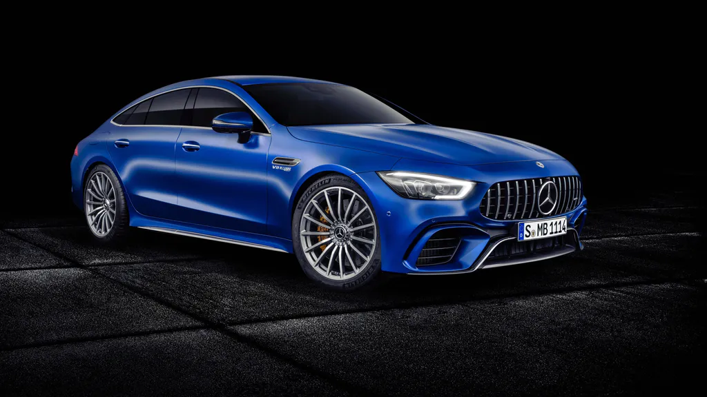 Обои на рабочий стол: Мерседес АМГ ГТ 4-дверное купе