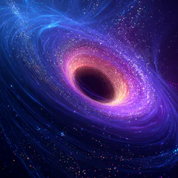 Snowy Mountain Spacescape