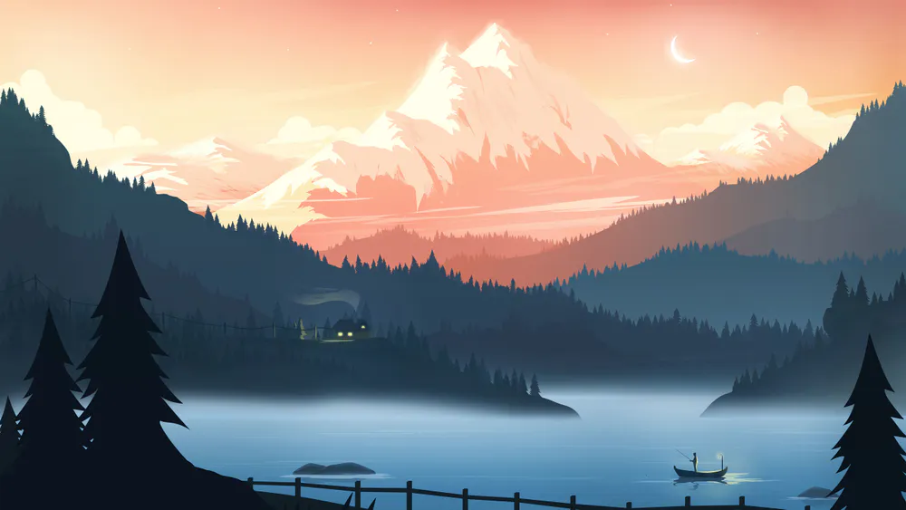 Wallpaper Menevskaya valley 1280x720