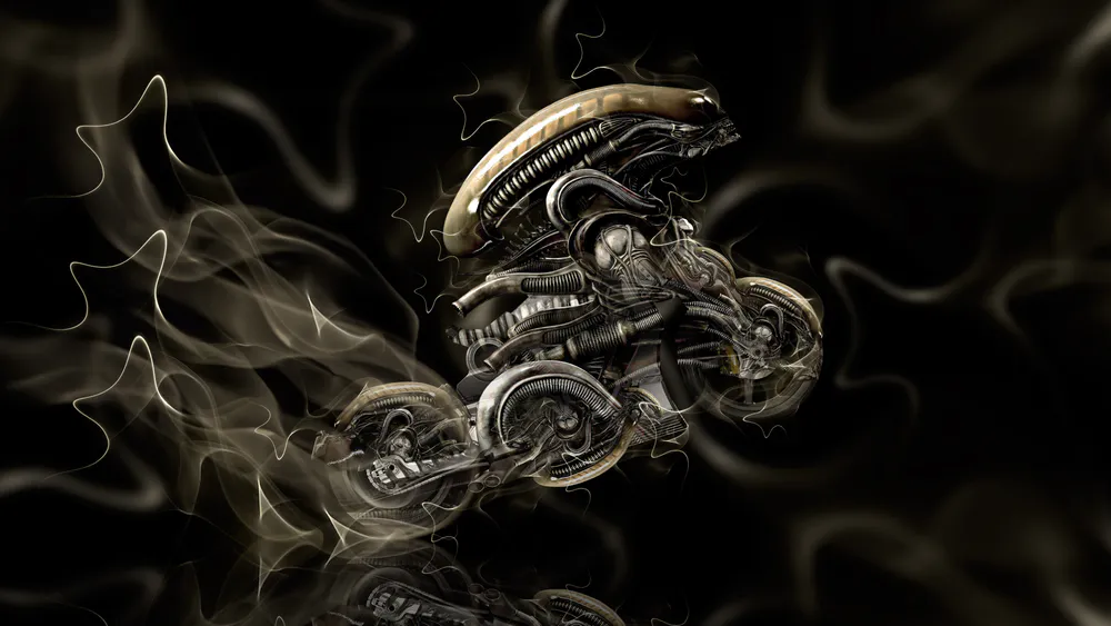 Wallpaper Motorcycle photoshop 1280x720