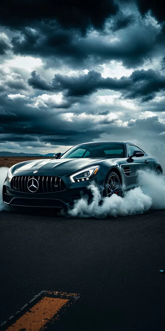 Phone wallpaper: Mercedes AMG GT