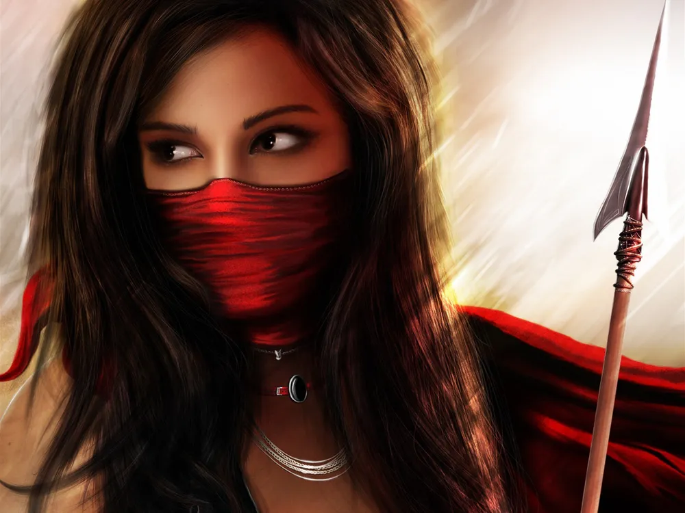 Wallpaper Woman-warrior 1024x1024