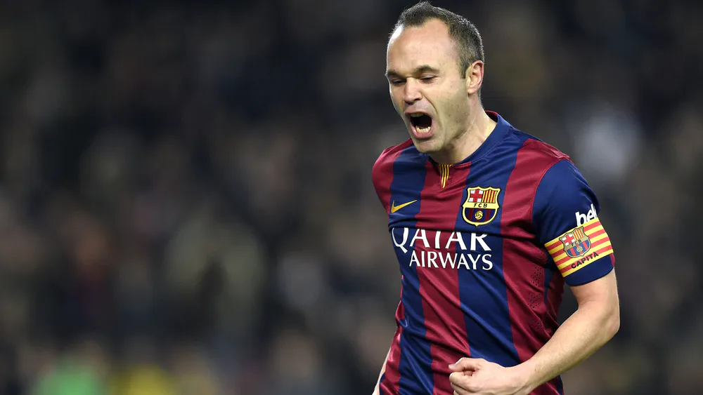 Wallpaper Andres Iniesta Fc Barcelona 1920x1080