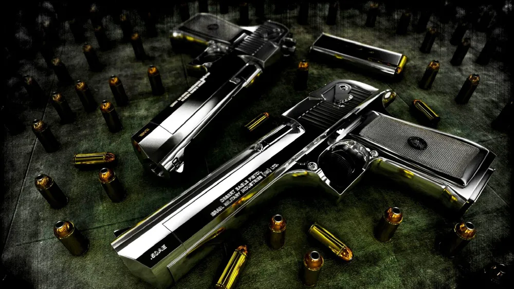 Wallpaper Desert Eagle Pistol 1024x1024