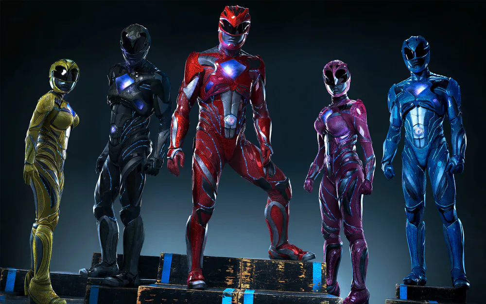 Wallpaper Mighty Morphin Power Rangers 1600x900