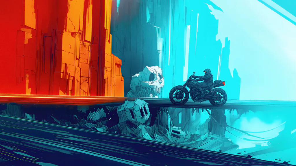 Обои на рабочий стол: По тонкому льду