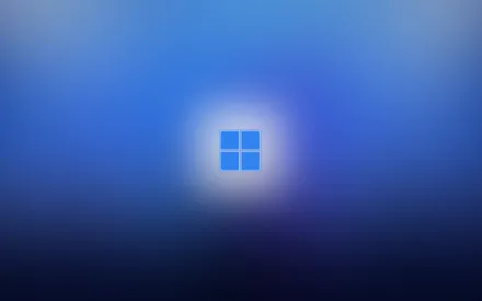 Gradient, Icon, Central, Glow, Dark Background, Minimalism, Technology